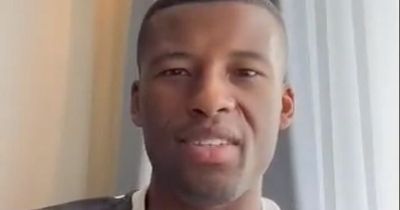 Ex-Liverpool man Gini Wijnaldum breaks silence with ‘emotional’ message from sidelines