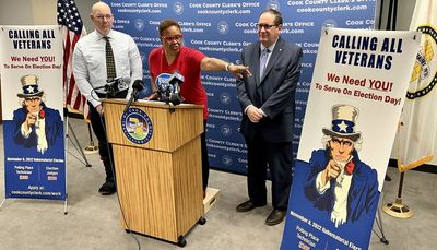 Facing ‘potential crisis,’ Cook County recruits veterans to serve as election judges: ‘We need you’