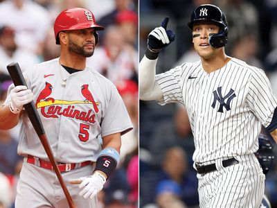Two of baseball's biggest stars are closing in on major home run marks