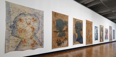 How artists Judy Watson and Helen Johnson are stripping back Australia's 'white blanket of forgetfulness'