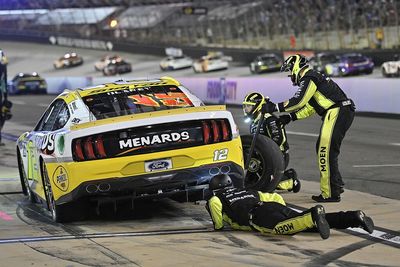 Three Blaney crew members suspended over loose wheel