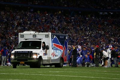 Bills defender Jackson released from hospital after scary hit