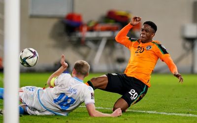 Republic of Ireland’s Chiedozie Ogbene sets sights on reaching Premier League