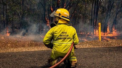 Ashley James Barrett faces Gold Coast court for allegedly obstructing Rural Fire Service volunteer