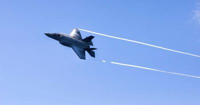 Stealth fighters over Canberra for Queen's memorial