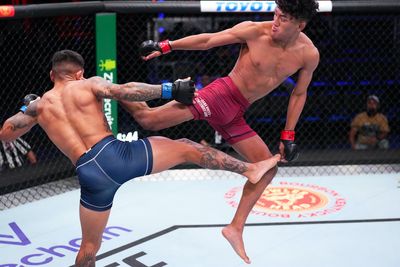 Best photos: Raul Rosas Jr. earns UFC contract at Dana White’s Contender Series 55