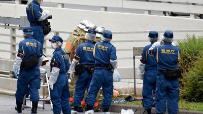 Man sets himself on fire outside Japanese prime minister's office in apparent protest over Shinzo Abe state funeral