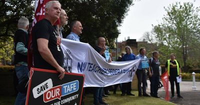 Striking staff say TAFE focus has shifted from students to dollars