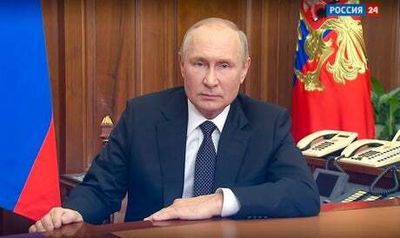 Vladimir Putin announces ‘partial mobilisation’ and makes nuclear weapons threat in escalation of Ukraine war