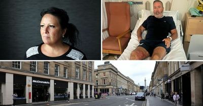 "We still haven't got over the trauma": Nightmare continues for couple hit by car on city centre pavement