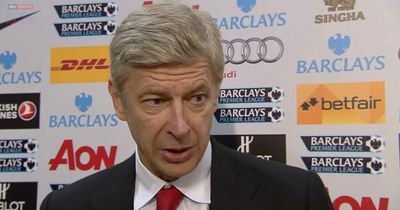 "He was so angry" - Arsene Wenger 'wanted to hit' Geoff Shreeves during brutal interview