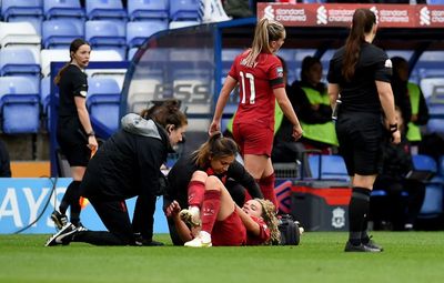 Liverpool striker Leanne Kiernan set to be out for months with ankle injury
