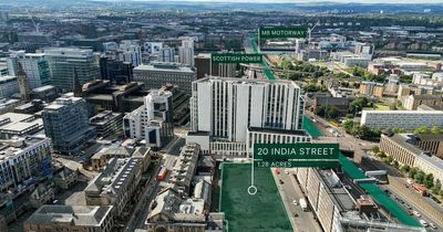 Site of former Nye Bevan House in Glasgow up for sale