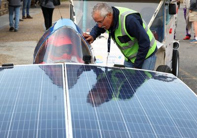 South Africa's local team joins a solar car race
