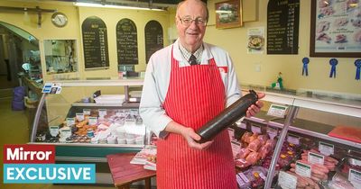 Butcher praised by King Charles for unique freezer escape using only a black pudding