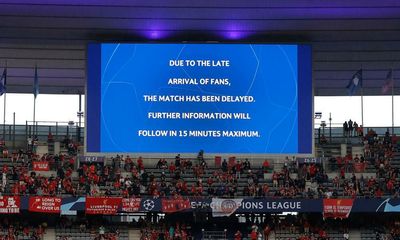 Uefa pre-prepared Champions League final statement blaming ‘late’ fans