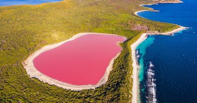 World's strangest lakes - from bubblegum pink pools to 'mummifying' waters