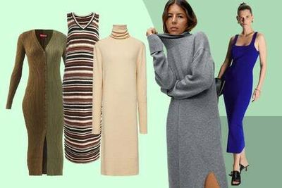 Best knitted jumper dresses for style and warmth this autumn