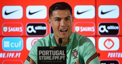 Manchester United player Cristiano Ronaldo addresses retirement question