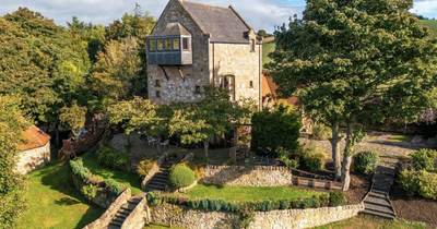 Stunning Scottish 'mini-castle' with huge rooms and summer house goes on sale