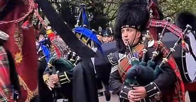 'The greatest honour of my military career' - piper reflects on Queen's funeral procession