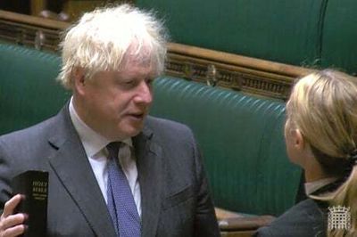 Boris Johnson among MPs who swear allegiance to King on return of Commons after Queen’s funeral