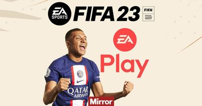 FIFA 23 EA Play trial instructions for PS5, PS4, Xbox One, Xbox Series S/X and PC