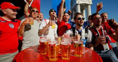 England World Cup beer horror - £10 prices, £17 cider and no fan zone bars until 6pm