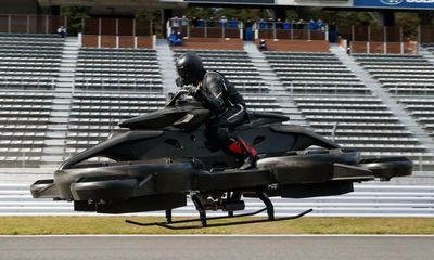 Flying motorbikes: something out of a bad 1980s sci-fi movie or the future of the commute?