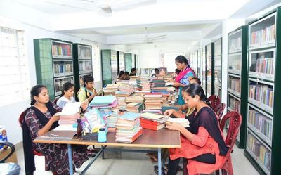 Andhra Pradesh: Nannaya Bharathi turns a treasure trove of donated books