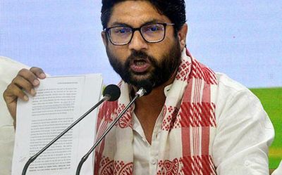 Jignesh Mevani, 14 Congress MLAs suspended for day amid din in Gujarat Assembly