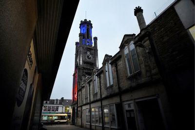 Scottish council breaks silence over Wallace Tower red, white and blue Queen tribute