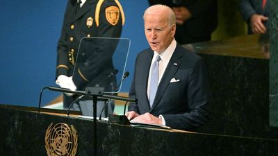 Biden at UN rebukes Russia's "outrageous" invasion of Ukraine