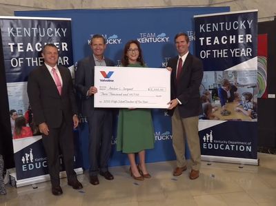 Woodford County teacher named Kentucky High School Teacher of the Year