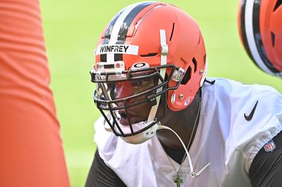 Browns: Perrion Winfrey counting his blessings after facing discipline