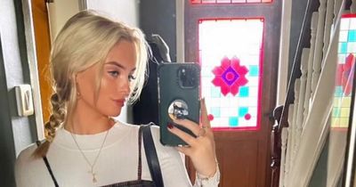 ITV Coronation Street's Millie Gibson shows off gorgeous autumnal look as she dines 'with the dead' in co-star reunion