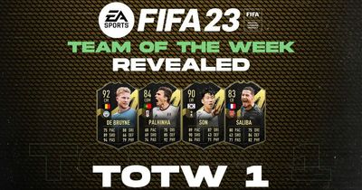 FIFA 23 TOTW 1 squad revealed featuring Manchester City and Arsenal stars