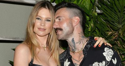 Who is Adam Levine's wife Behati Prinsloo and how did they meet?