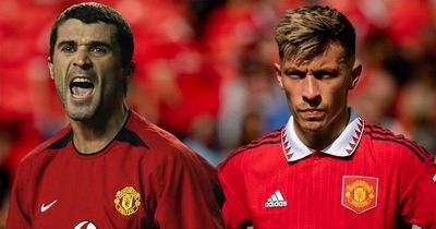 Lisandro Martinez compared to Roy Keane after meeting ex-Man Utd star at Carrington