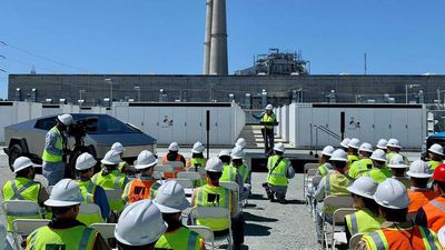 Tesla Megapack Catches Fire At Battery Storage Facility In California