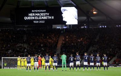 Scotland vs Ukraine minute's applause for Queen receives mixed response at Hampden