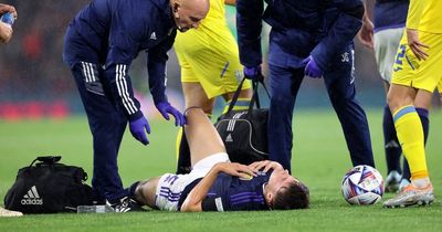 Nathan Patterson in major Everton injury fear as luckless Scotland star carried away on stretcher