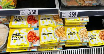 ASDA shoppers angry over rules for buying Just Essentials range