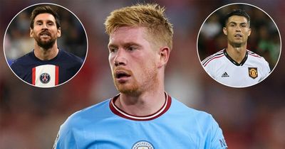 Kevin De Bruyne picks ideal teammate out of Cristiano Ronaldo and Lionel Messi