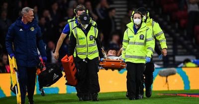 Everton dealt huge injury blow as Nathan Patterson stretchered off in Scotland match