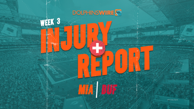 Dolphins injury report: 10 players listed ahead of Bills game