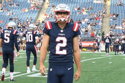 Patriots sign kicker Tristan Vizcaino to practice squad