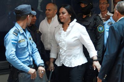 Honduras former first lady gets 14 years in prison on fraud charges