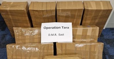 Man, 50s, arrested after cannabis worth €180k seized in south Dublin as part of Operation Tara