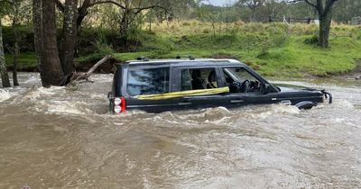 Police officer rescues women and four-year-old boy from Hunter floodwater